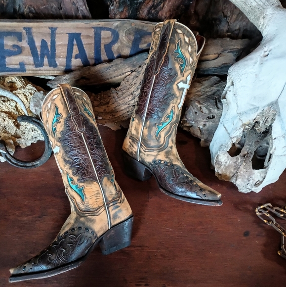 Dan Post lady "anthem" western boots 6.5M - Picture 6 of 9